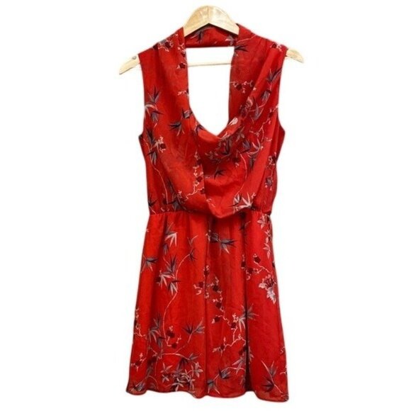 ASOS Dresses & Skirts - ASOS Oriental Red Cherry Blossom NWT Dress